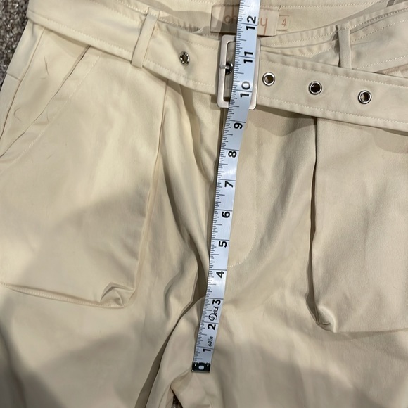 Choosy Cream Cargo Pants Size 4 - Picture 12 of 13
